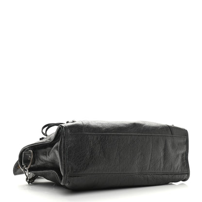 Balenciaga Agneau Classic Hardware Graffiti Handles S City Black 4 of 10