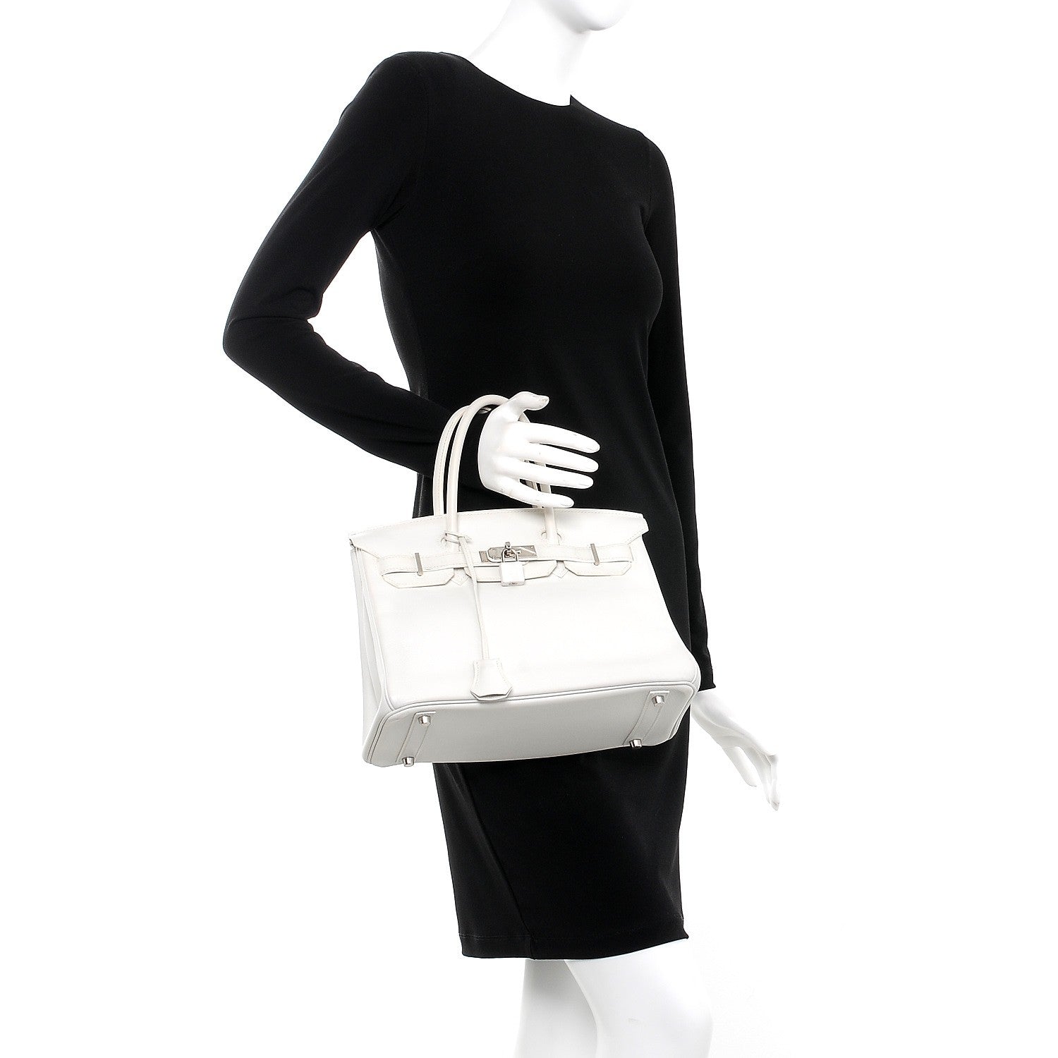 Hermes Swift Birkin 30 White 2 of 14