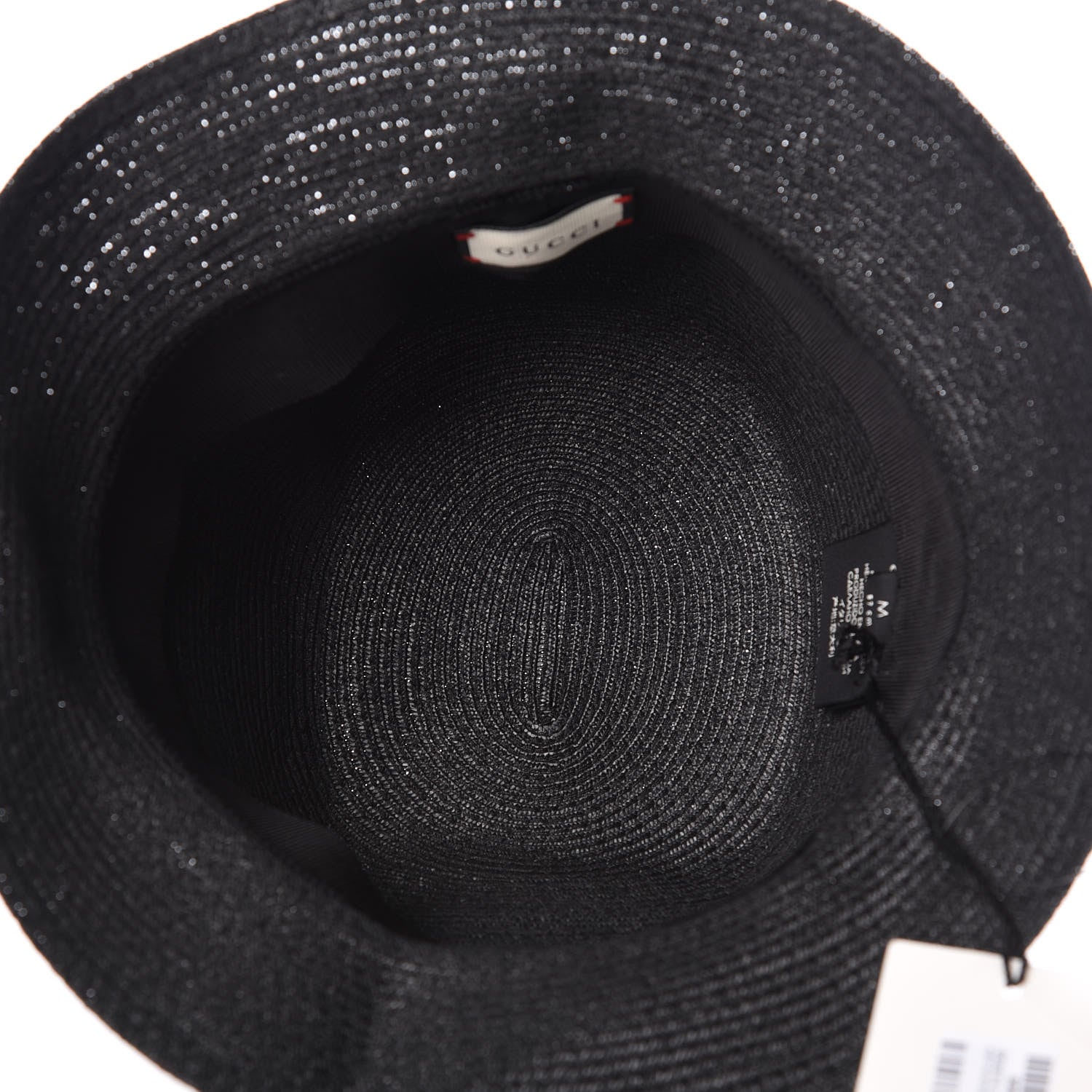 Gucci Raffia Double G Hat M Black 4 of 6