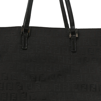 Fendi Zucchino Small Tote Black 7 of 9