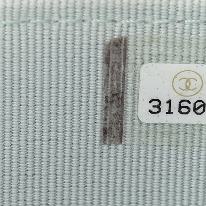 Chanel Lambskin Quilted Top Handle Mini Vanity Case With Chain Light Blue 7 of 12