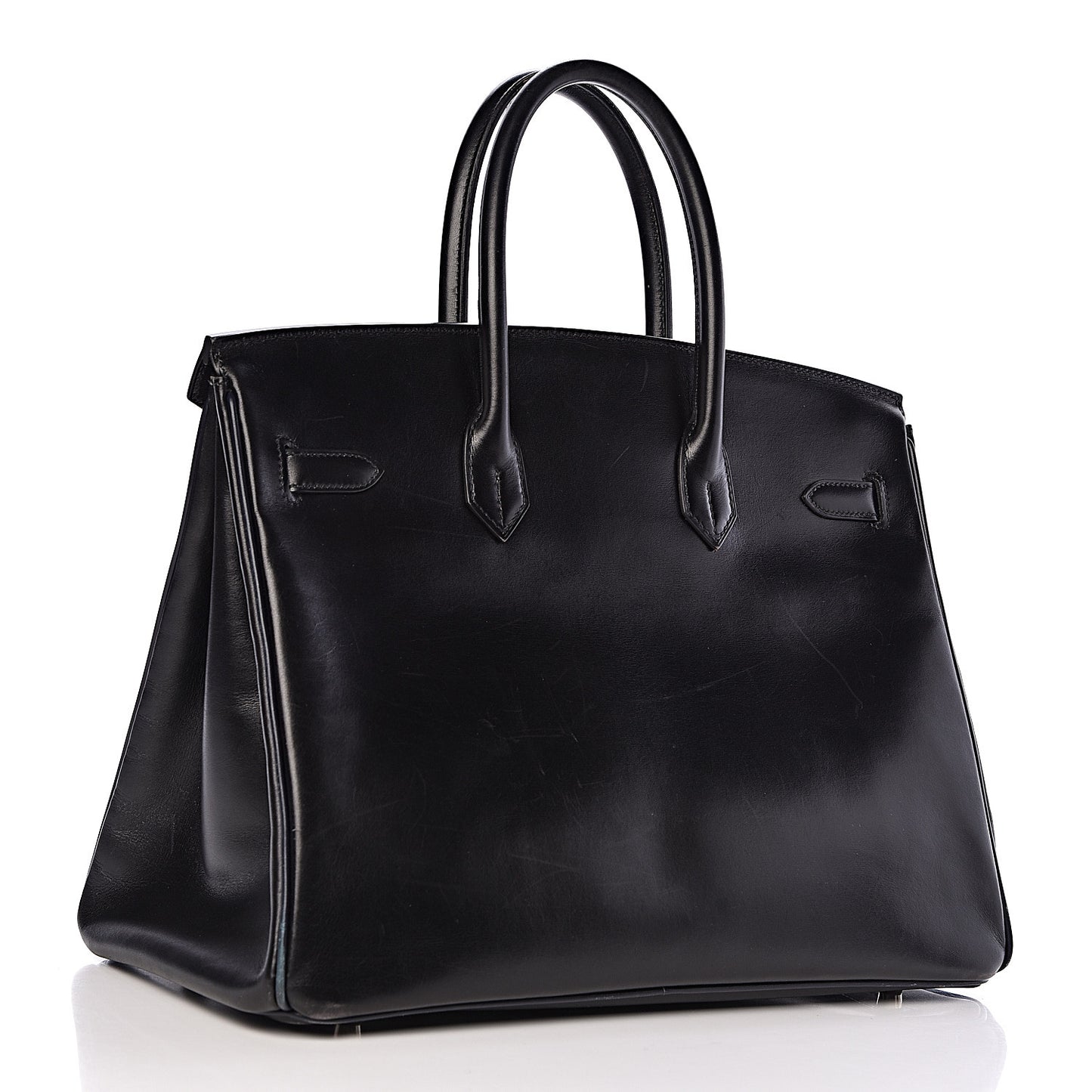 Box Birkin 35 Black Bleu Marine