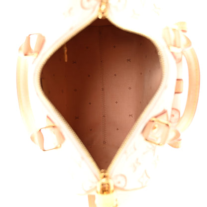 Louis Vuitton Monogram Fall for You Speedy Bandouliere 25 Beige Clair 5 of 10