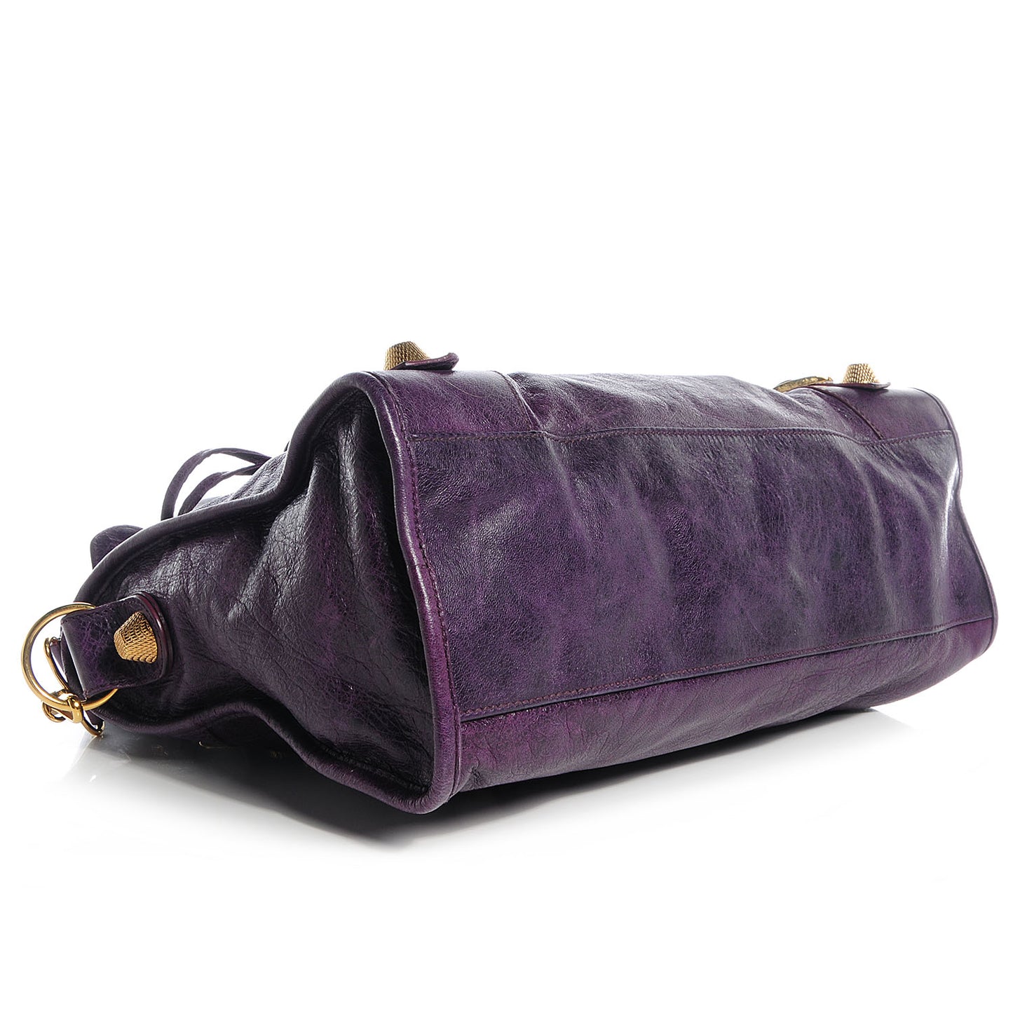 Agneau Giant 21 Gold Hardware City Raisin
