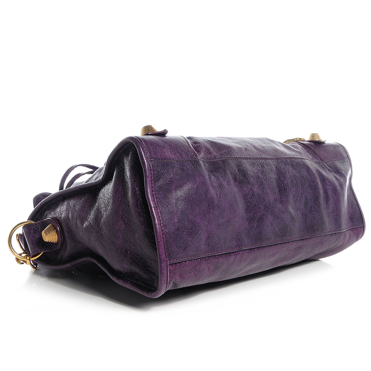 Balenciaga Agneau Giant 21 Gold Hardware City Raisin 5 of 10