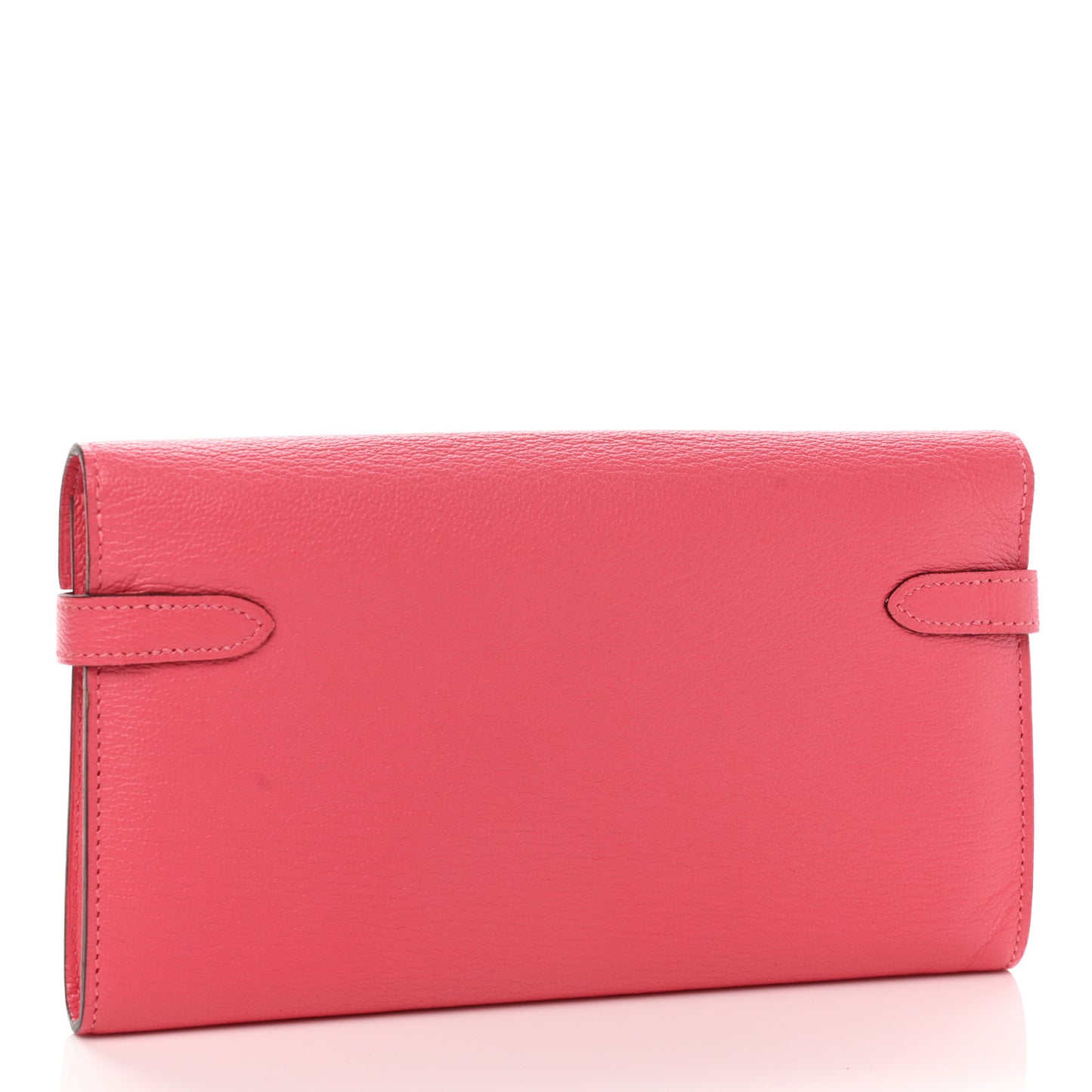 Chevre Mysore Kelly Longue Wallet Rose Lipstick