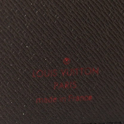 Louis Vuitton Damier Ebene Medium Ring Agenda Cover 6 of 8