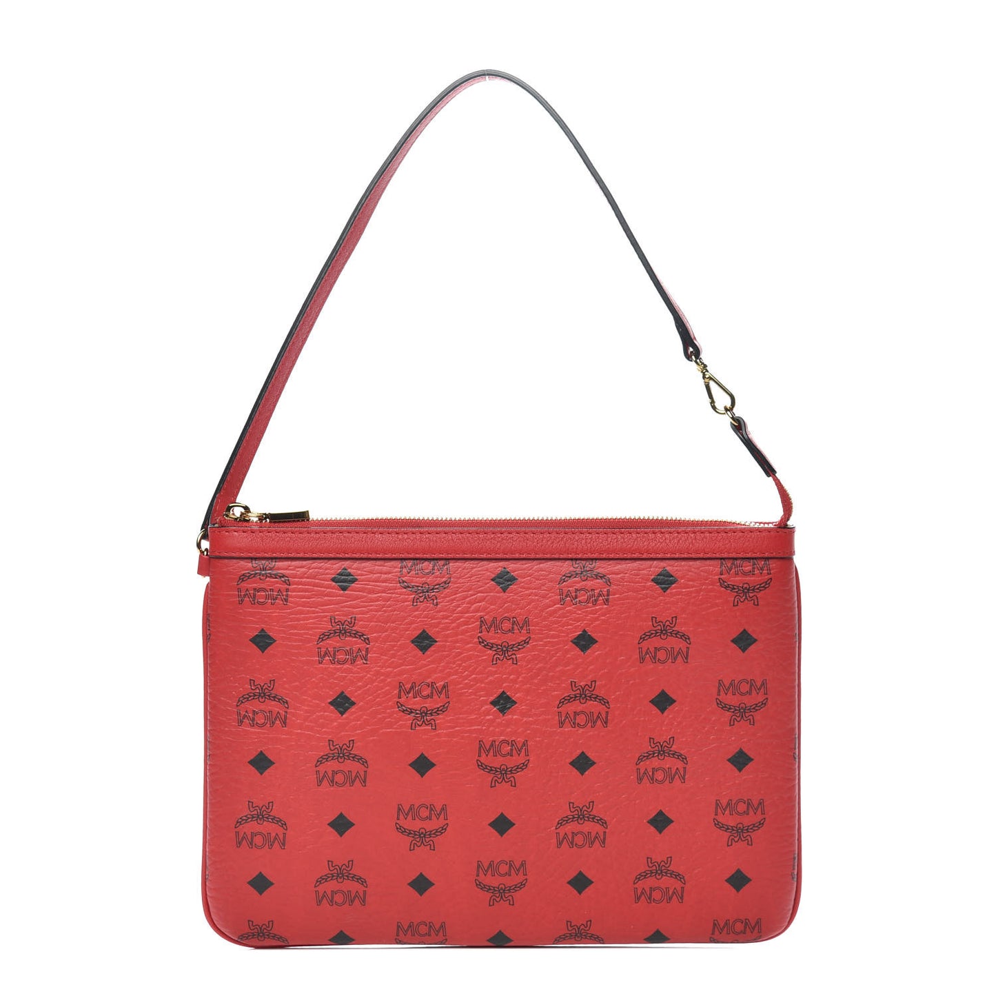 Visetos Liz Shopper Tote Pouch Ruby Red
