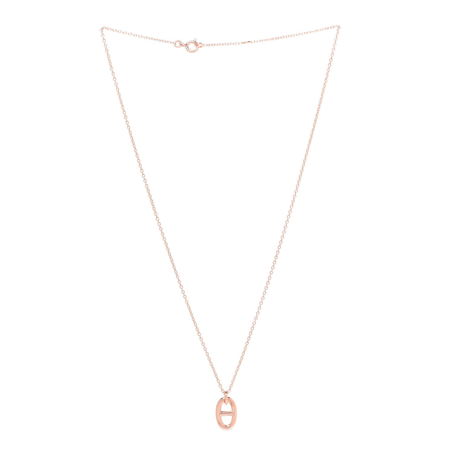 Hermes 18K Rose Gold PM Farandole Pendant Necklace 3 of 6