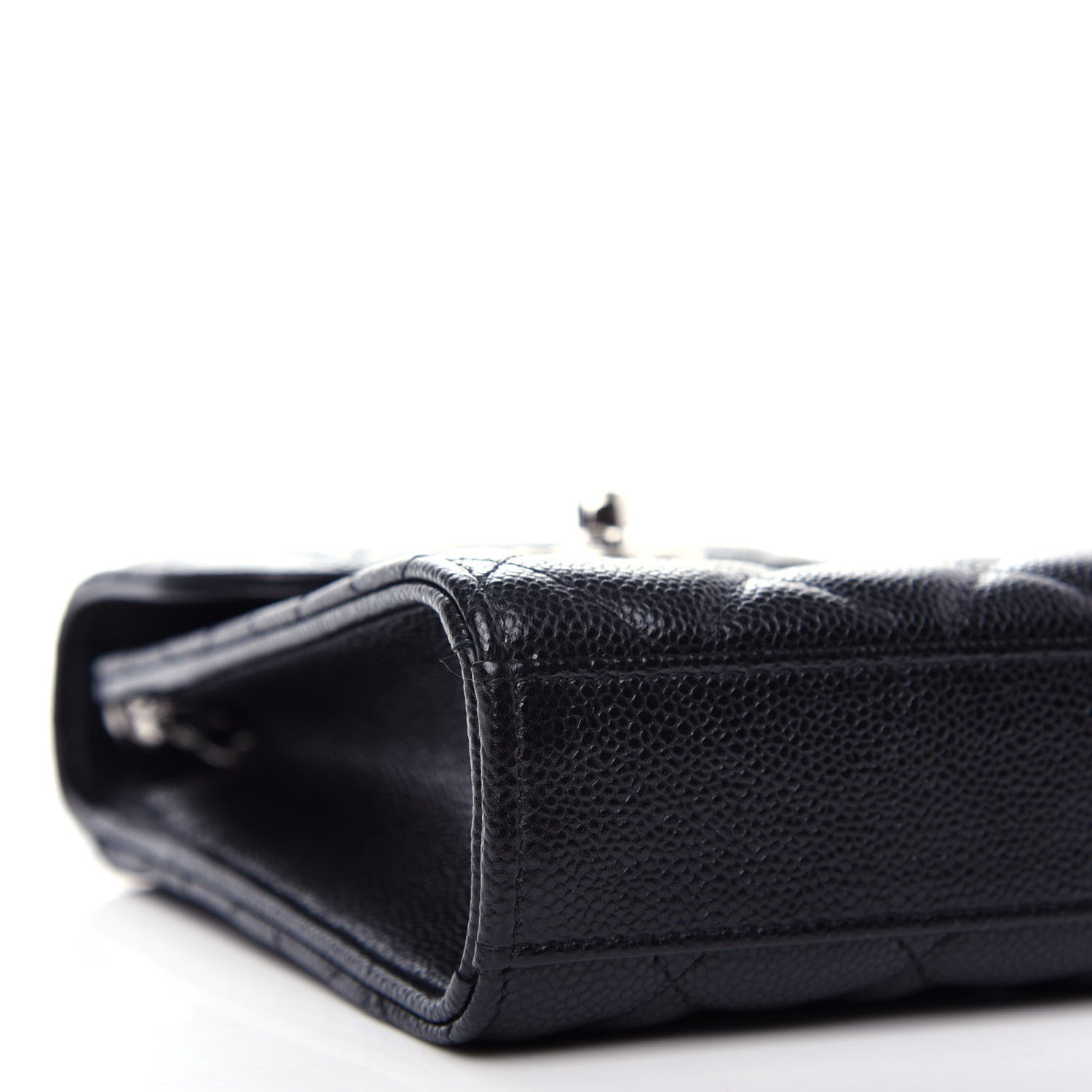 Chanel Caviar Quilted Classic Phone Holder Black 9 of 12