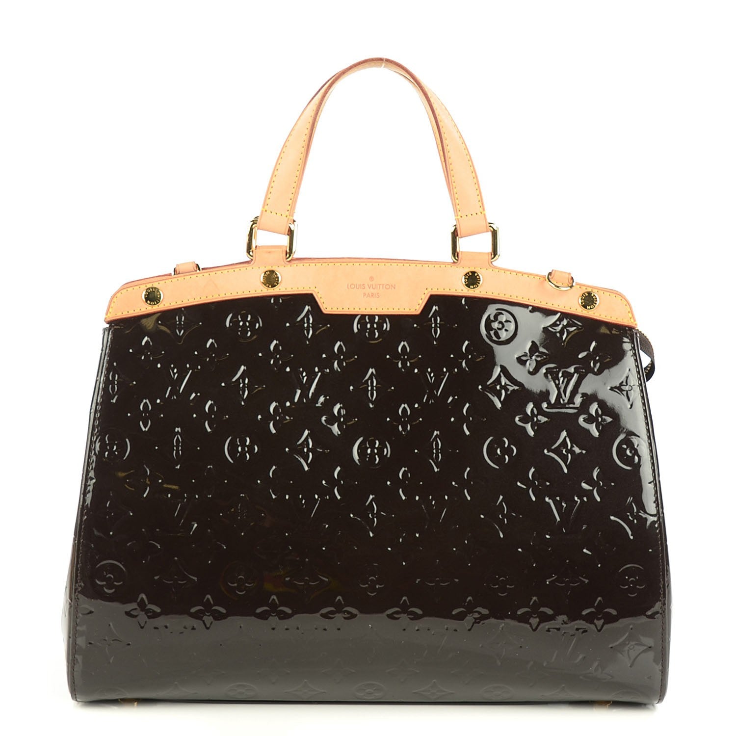 Louis Vuitton Vernis Brea GM Terre D'Ombre 1 of 7