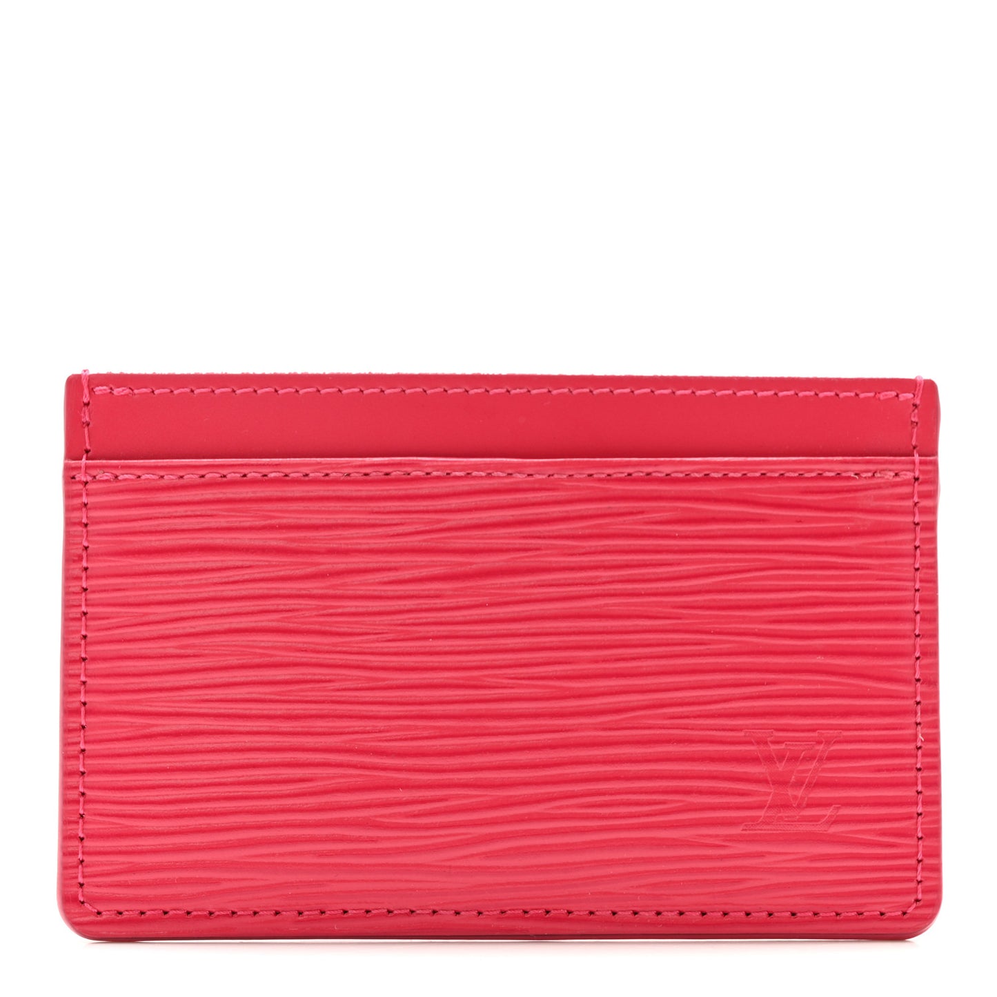 Epi Card Holder Pivoine