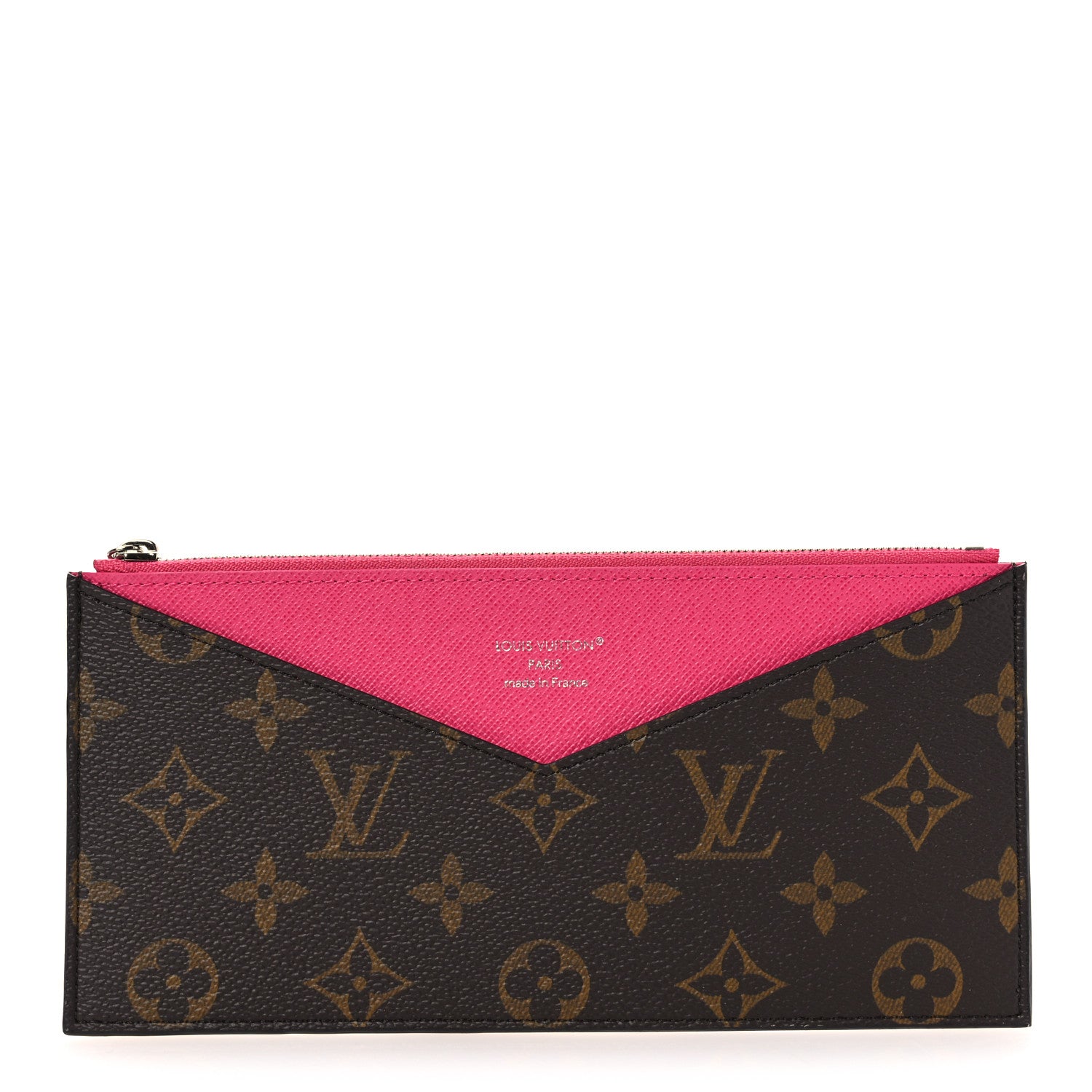 Louis Vuitton Calfskin Felicie Card Holder Insert Fuchsia 1 of 6