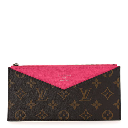 Louis Vuitton Calfskin Felicie Card Holder Insert Fuchsia 1 of 6