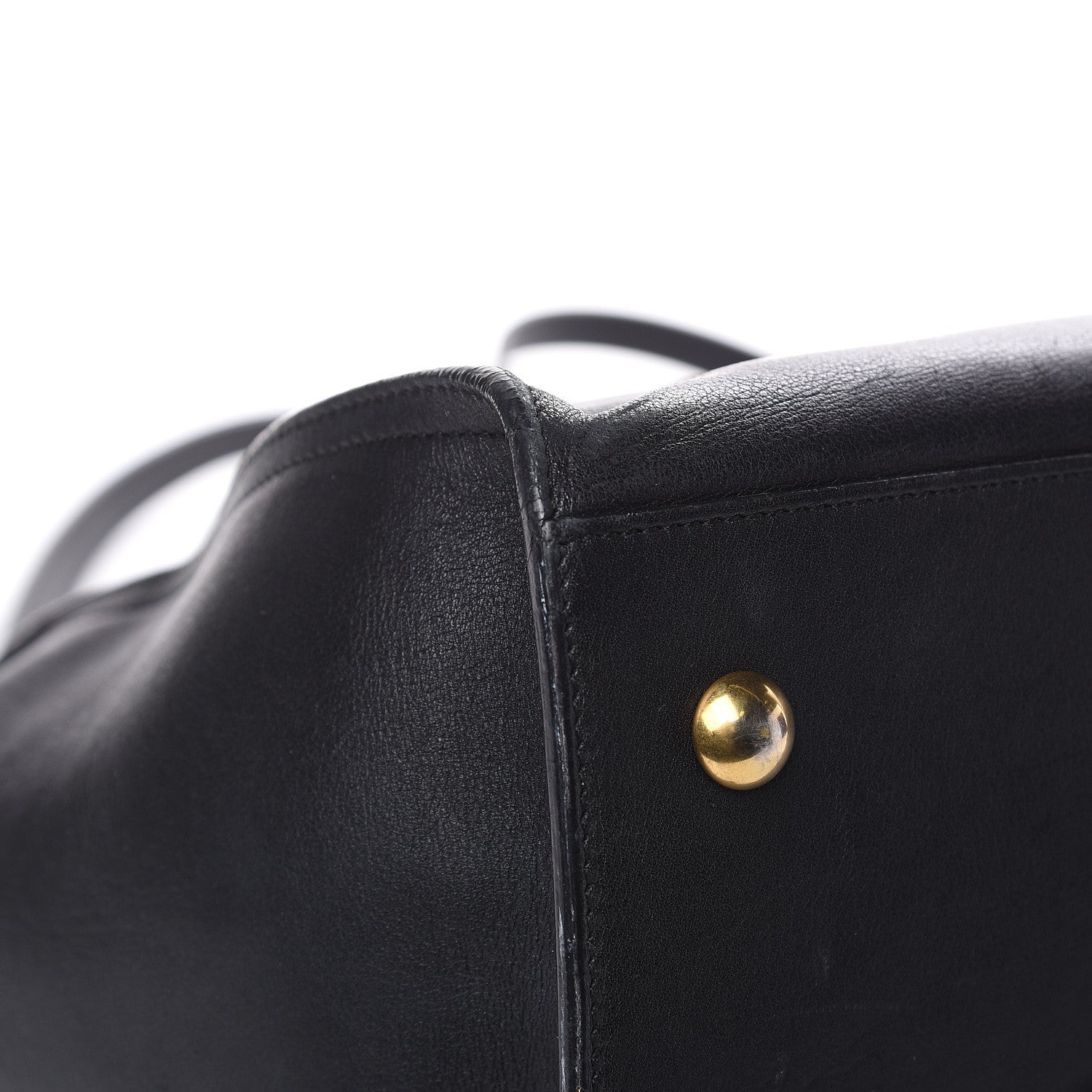 Saint Laurent Calfskin Small Classic Y Cabas Black 9 of 20