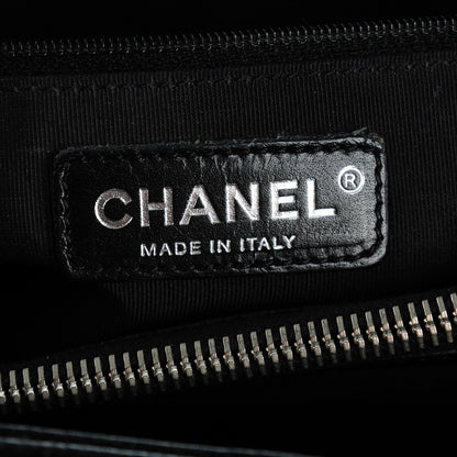 Chanel Caviar Quilted Grand Shopping Tote GST Black 6 of 7