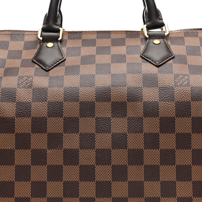Louis Vuitton Damier Ebene Speedy 30 8 of 13