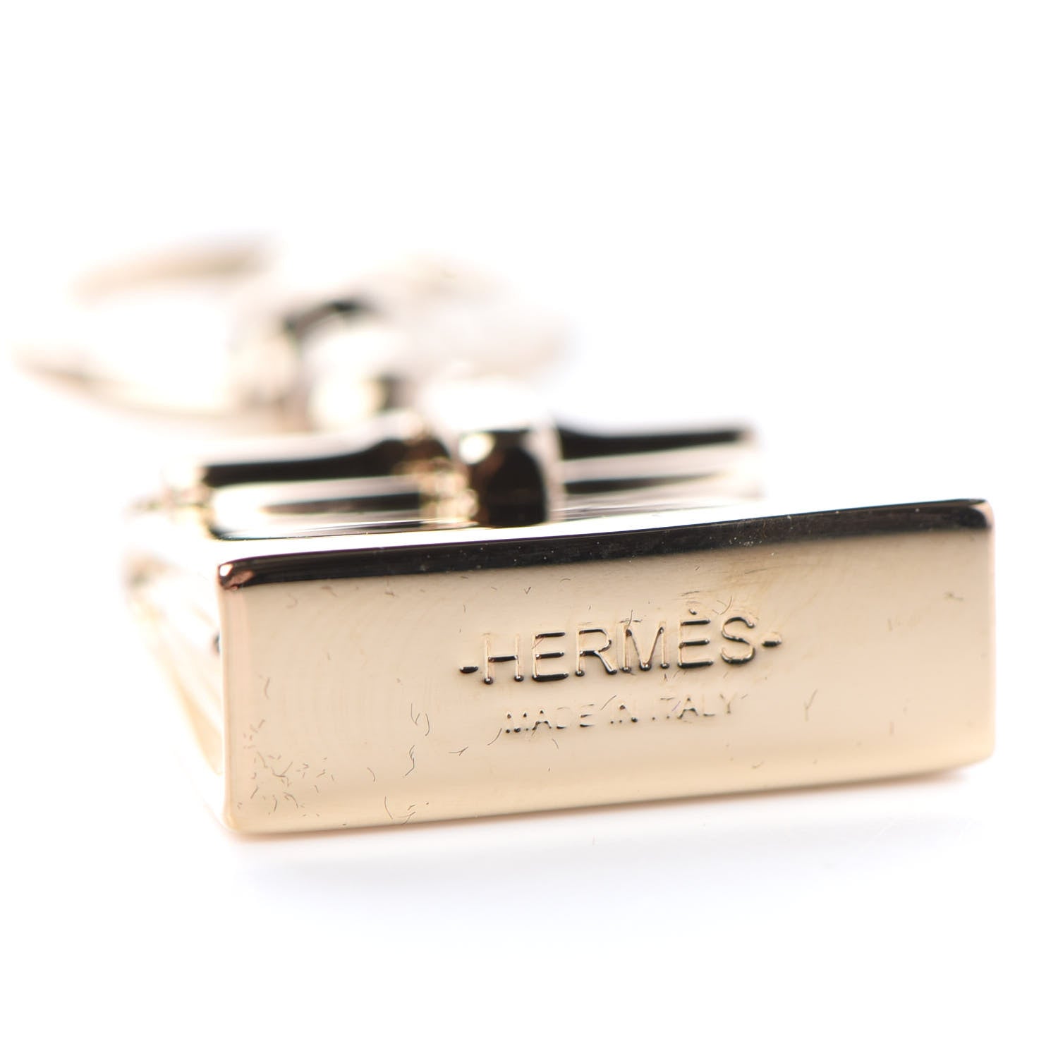 Hermes Permabrass Mini Kelly Twilly Ring 3 of 4