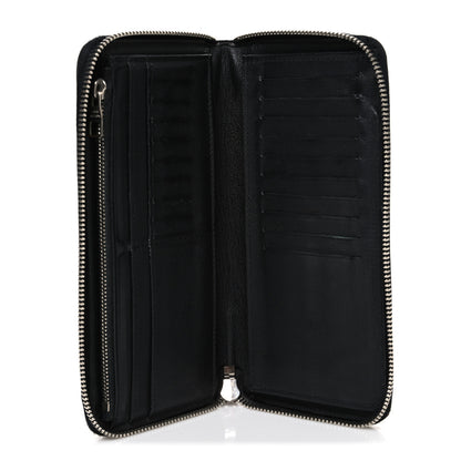 Louis Vuitton Taurillon Vertical Zippy Wallet Black 5 of 8