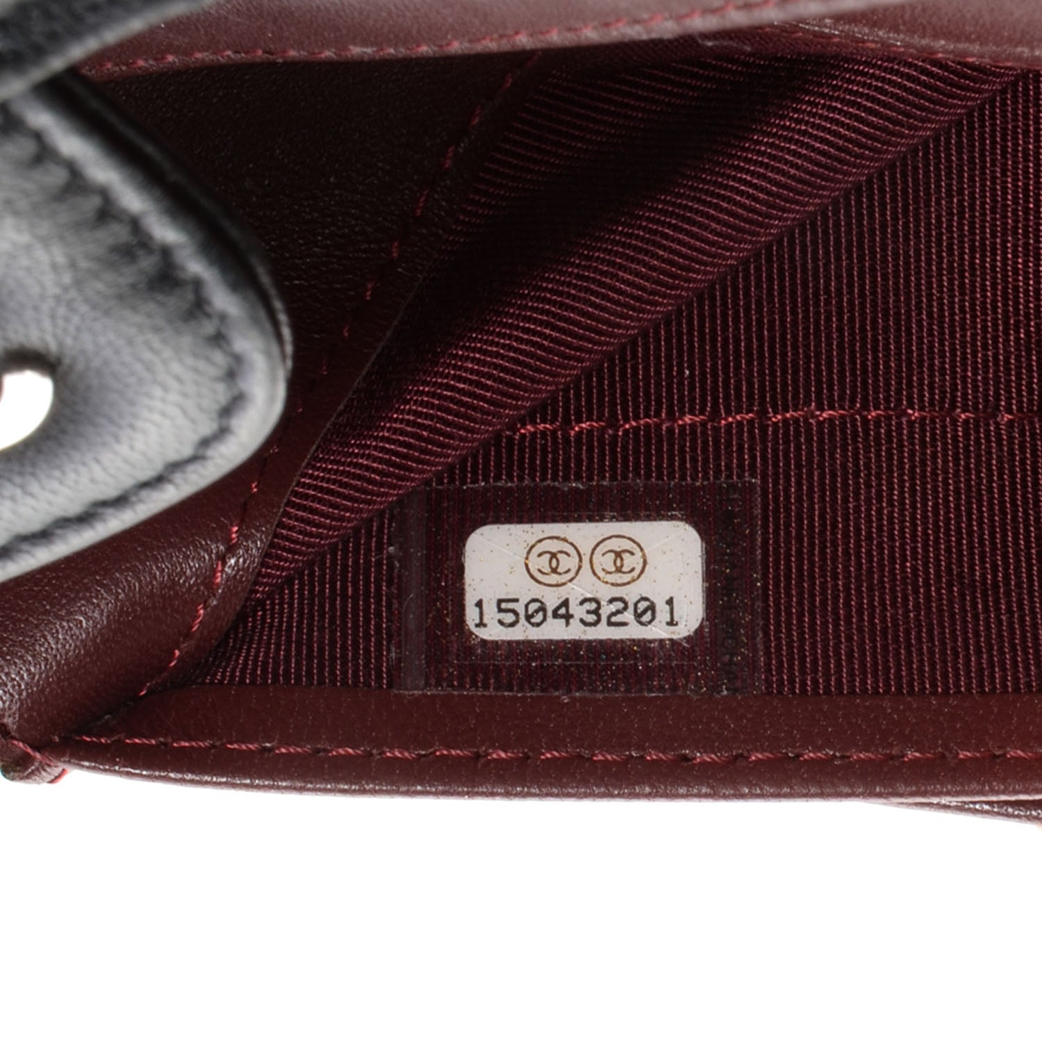 Chanel Lambskin Quilted Large Flap Wallet Black 8 of 9