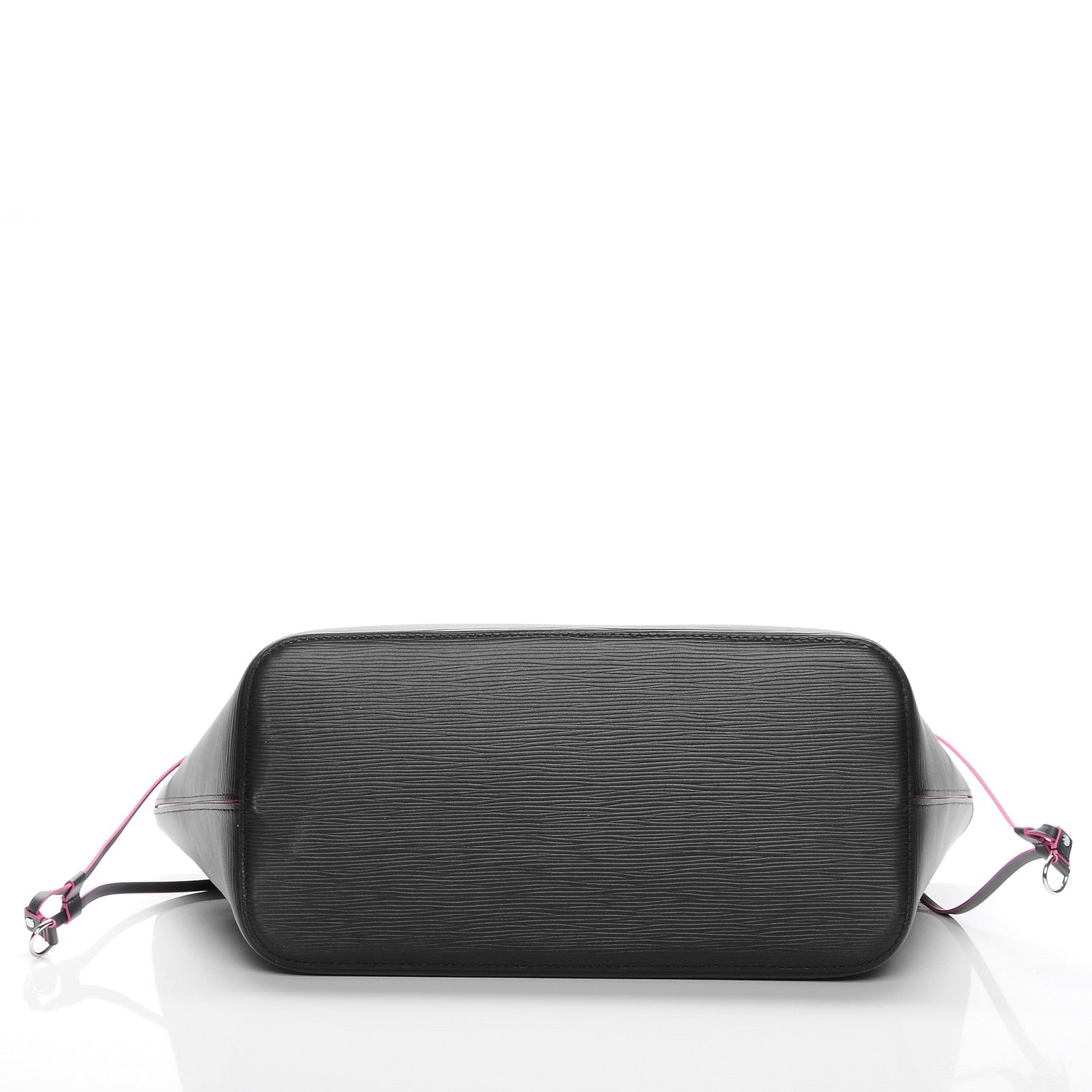 Louis Vuitton Epi Neverfull MM Black Hot Pink 6 of 11