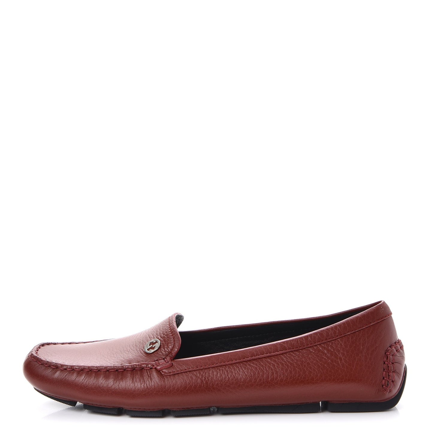 Cellarius Soft Interlocking G Driver Loafers 40 Deep Carminio