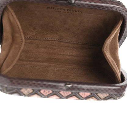 Bottega Veneta Nappa Intreccio Ayers Knot Clutch Brown 5 of 8
