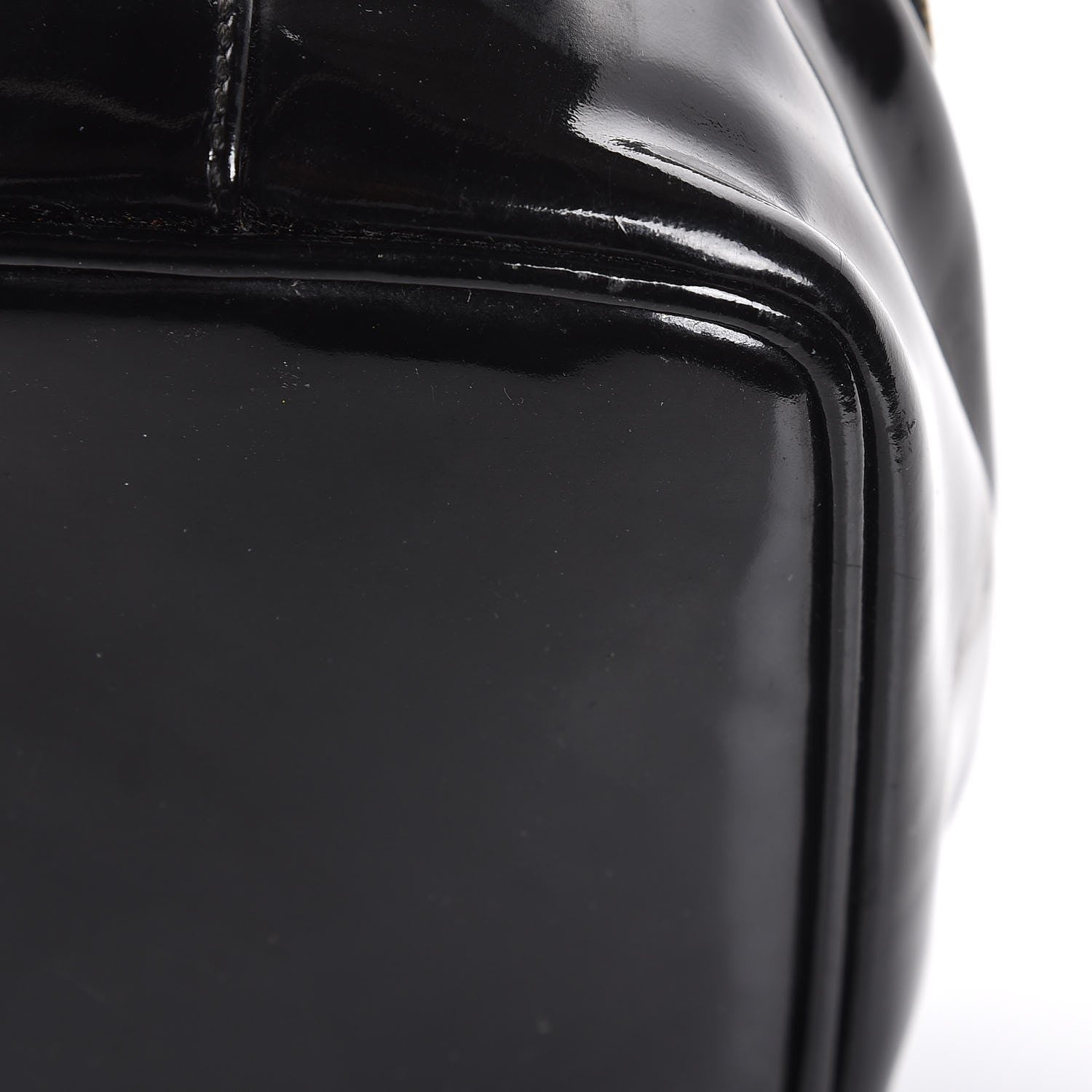 Chanel Patent Vanity Cosmetic Case Black 15 of 16