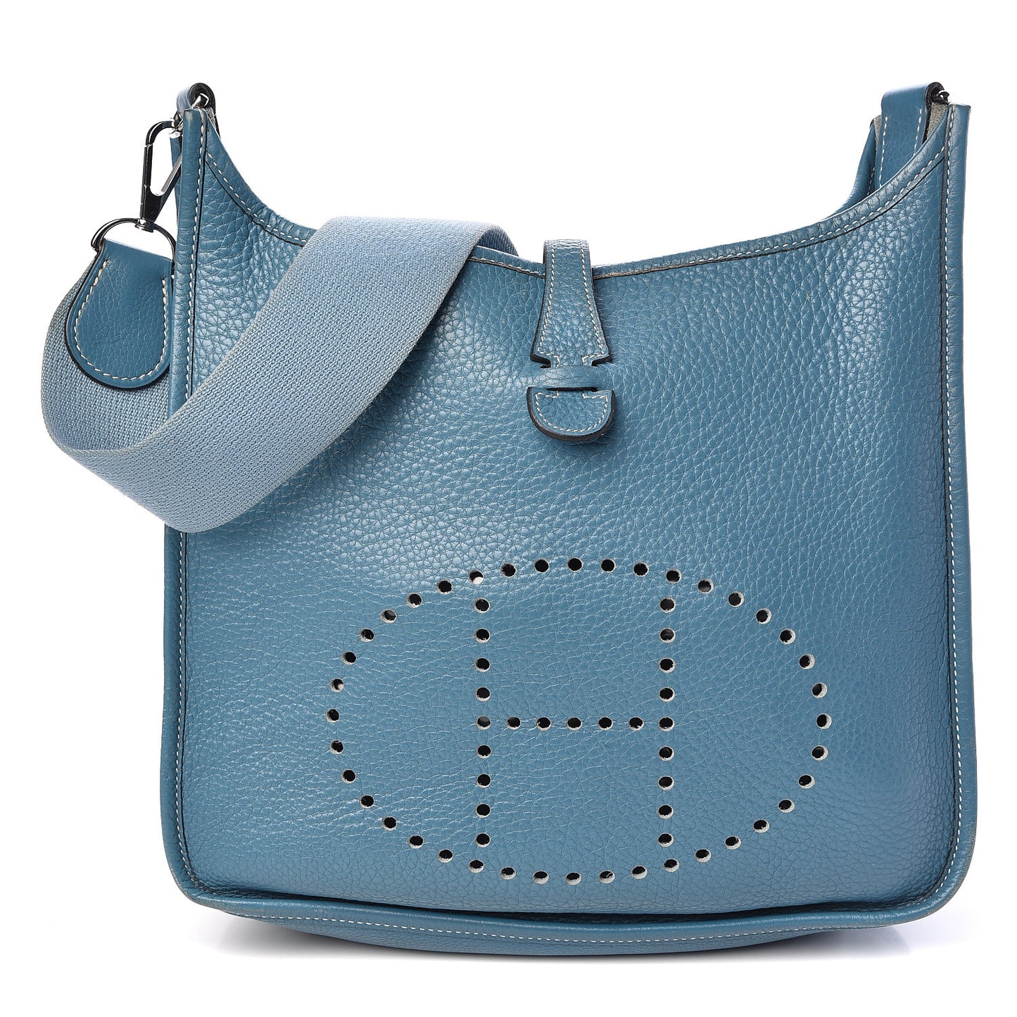 Taurillon Clemence Evelyne II PM Blue Jean