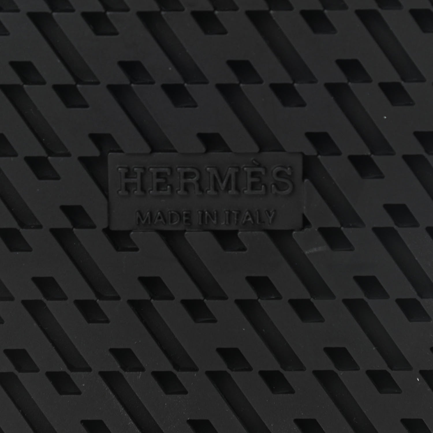 Hermes Calfskin Womens Chypre Sandals 38 Black 6 of 8