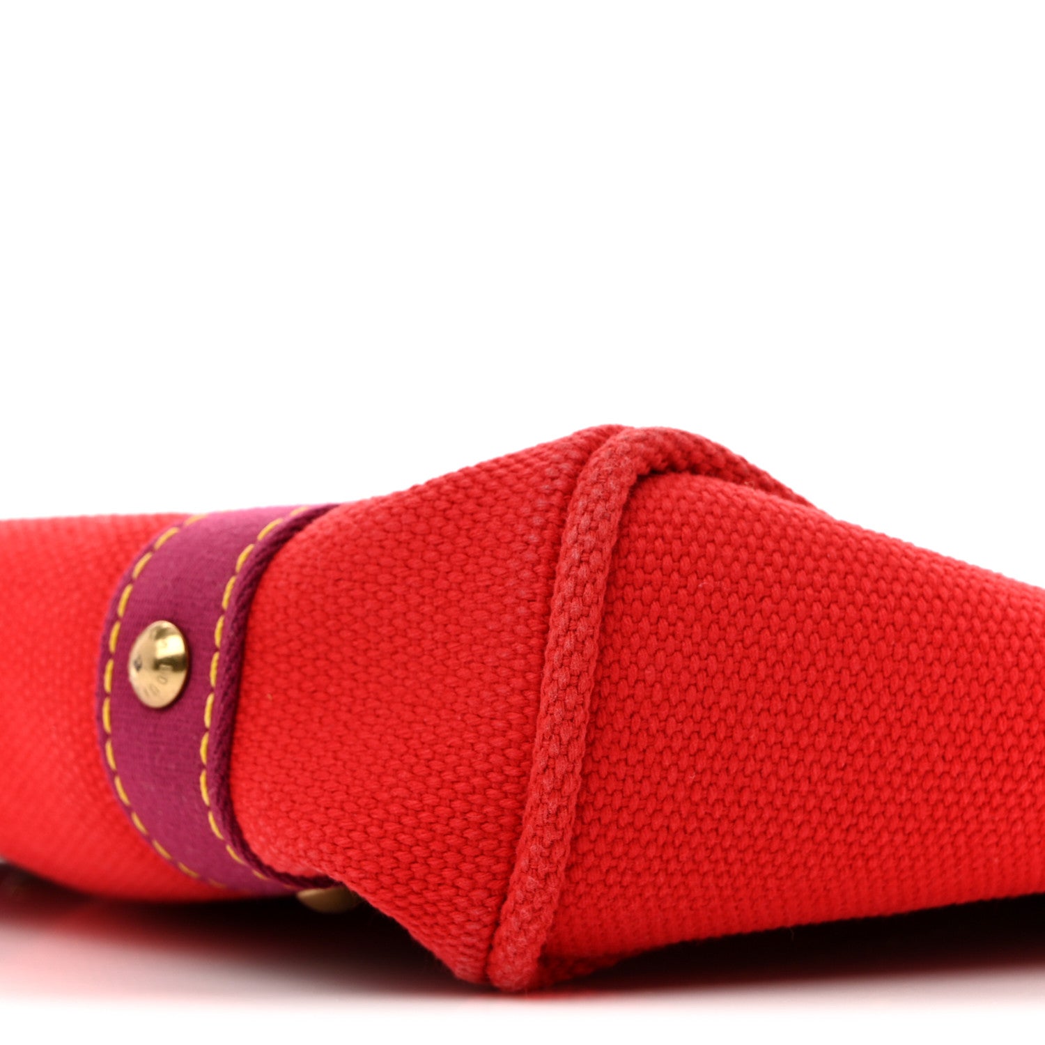 Louis Vuitton Toile Antigua Cabas MM Red Pink 10 of 10
