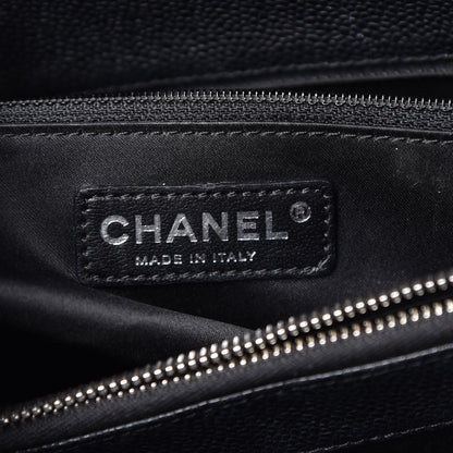 Chanel Caviar Quilted Grand Shopping Tote GST Black 8 of 11