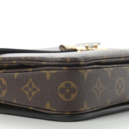 Louis Vuitton Monogram Braided Pochette Metis Creme Beige 9 of 11