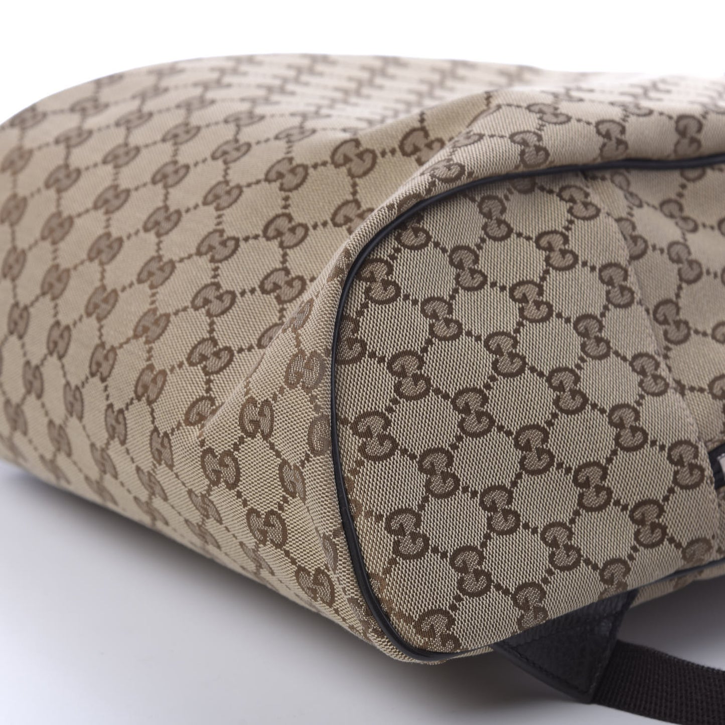 GG Monogram Travel Backpack Dark Brown