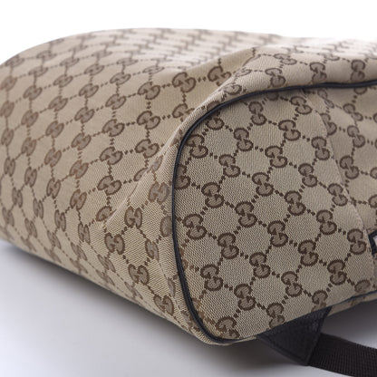 Gucci GG Monogram Travel Backpack Dark Brown 6 of 10