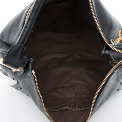 Chloe Calfskin Large Marcie Hobo Black 5 of 9