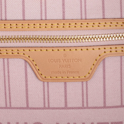 Louis Vuitton Monogram Puerto Banus V Neverfull MM Rose Ballerine 7 of 8
