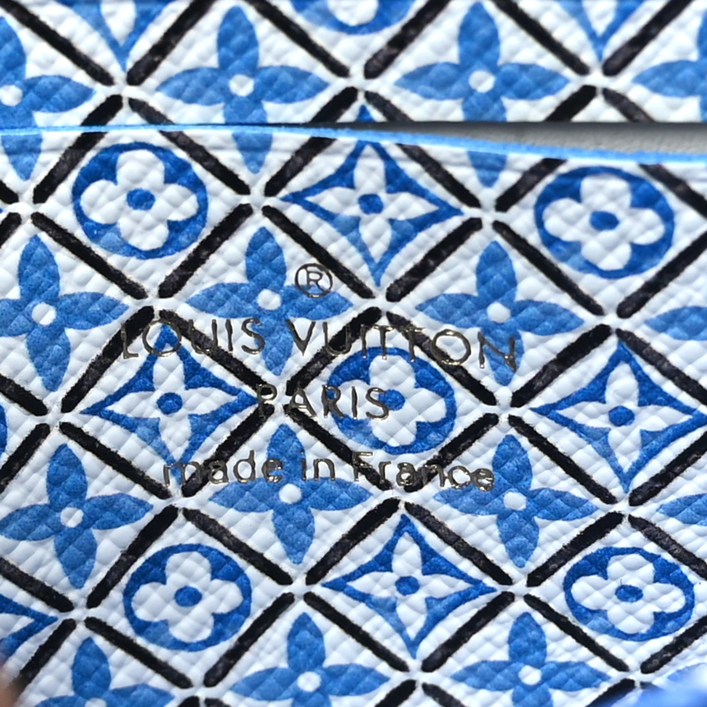 Monogram Giant By The Pool Zippy Coin Purse Blue
