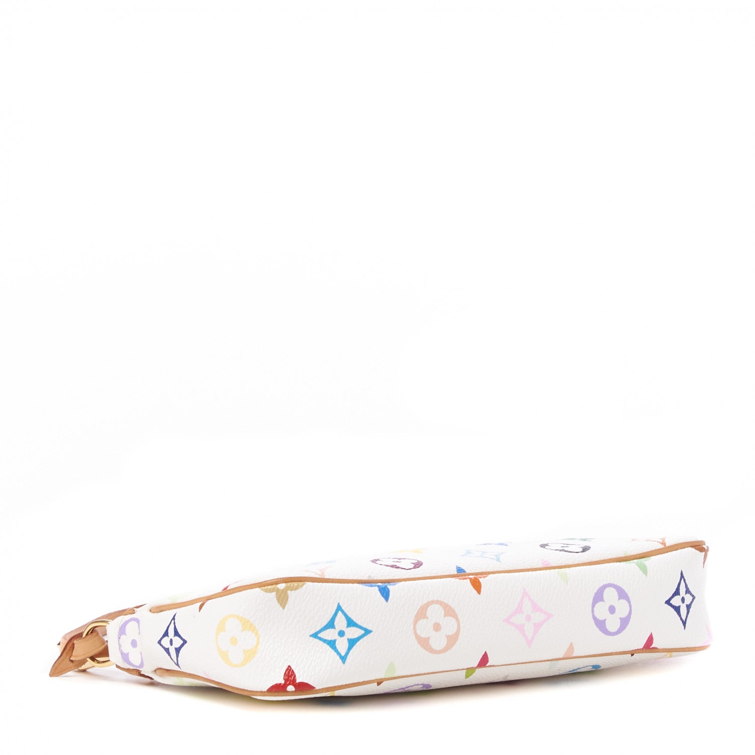 Louis Vuitton Monogram Multicolor Pochette Accessories White 3 of 8