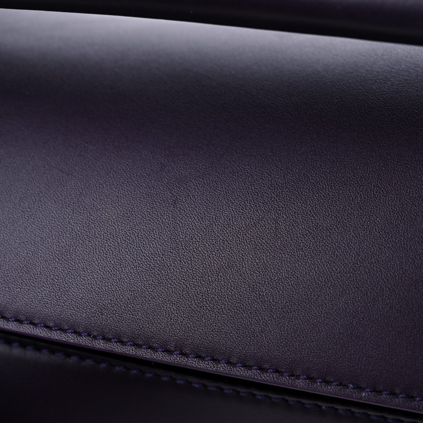 Satin Calfskin Small Puzzle Bag Deep Purple