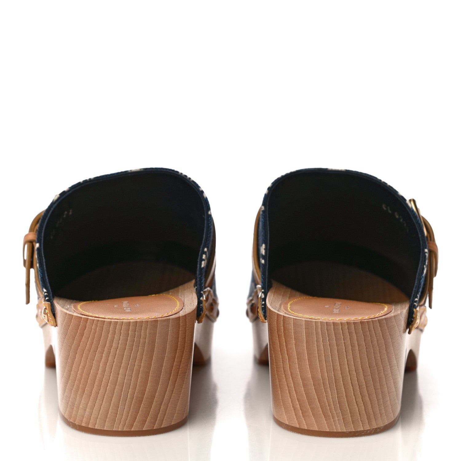 Louis Vuitton Jacquard Since 1854 Cottage Clog Mules 40 Blue 6 of 10