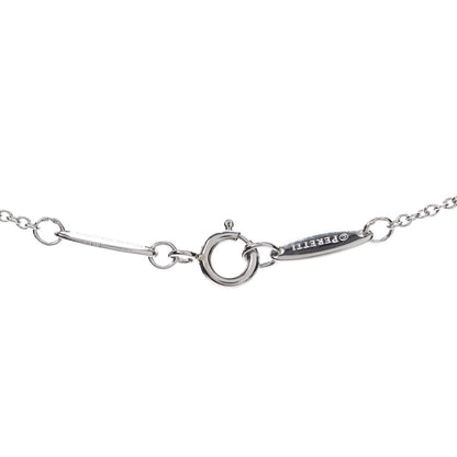 Tiffany Platinum Diamond .33ct Elsa Peretti Diamonds by the Yard Pendant Necklace 4 of 8