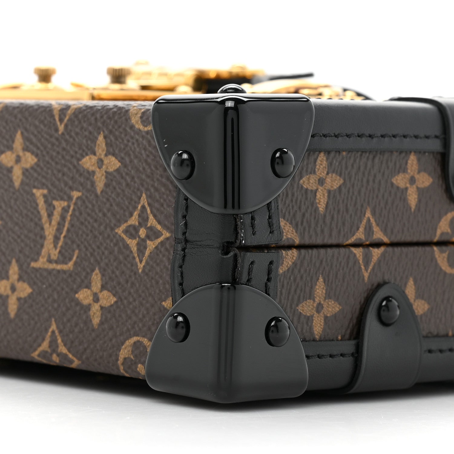 Louis Vuitton Monogram Petite Malle Black 7 of 8