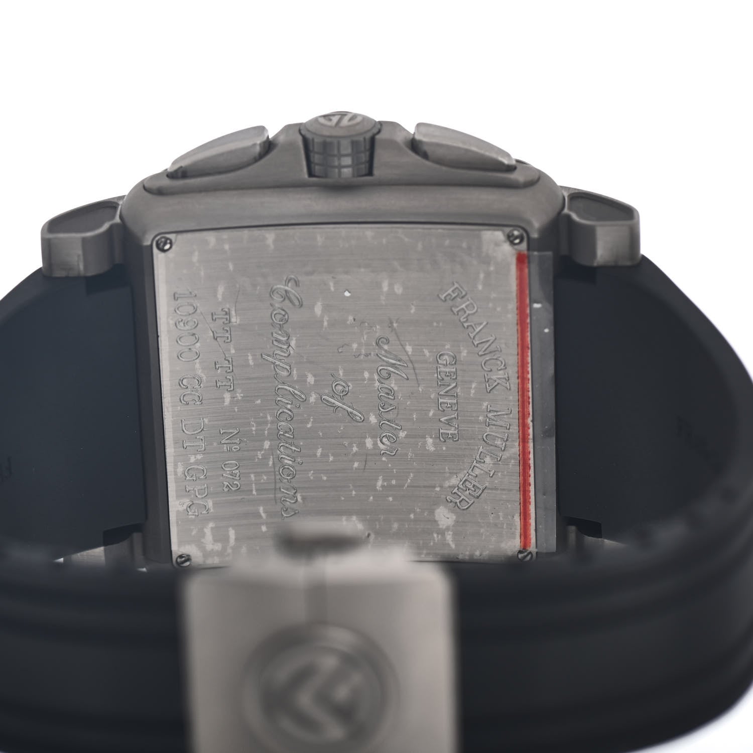 Franck Muller Titanium Rubber 45mm Conquistador Cortez Automatic Watch Grey 10900CCDTGPG 4 of 5
