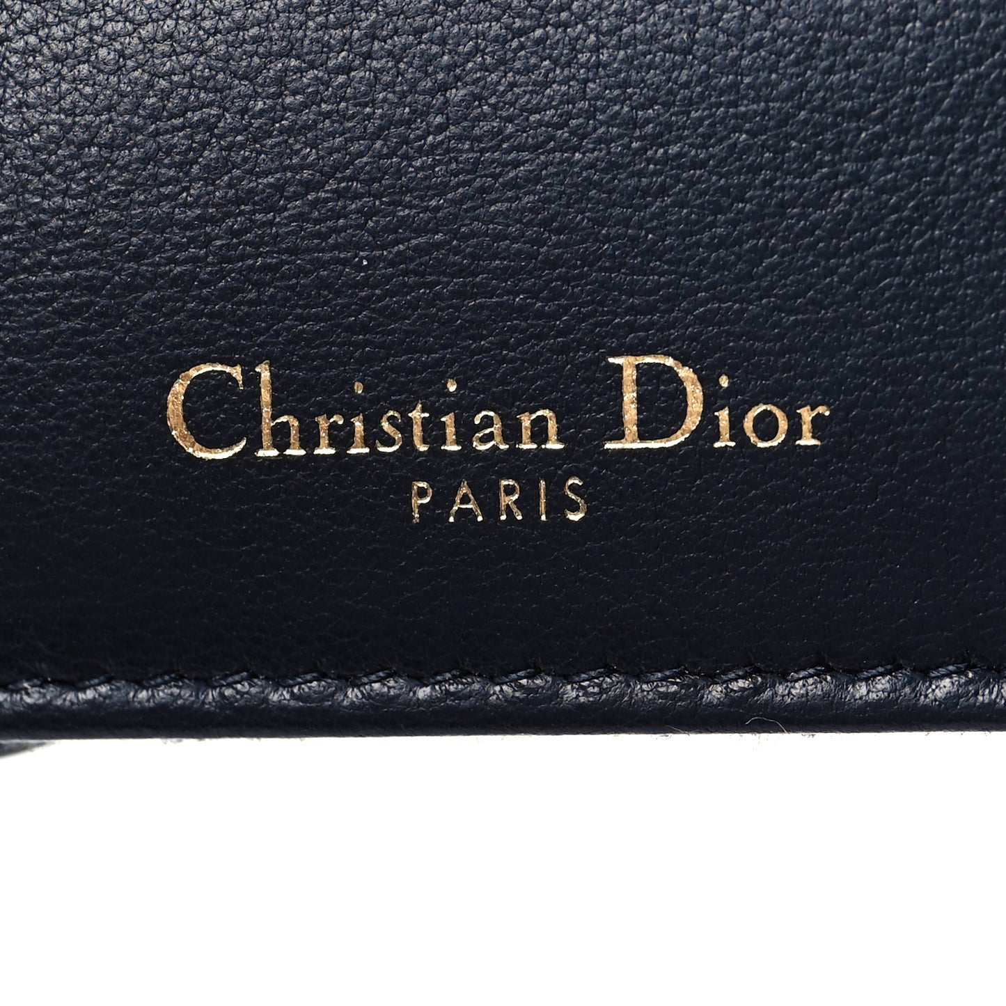 Monogram Saddle Pouch Wallet Blue