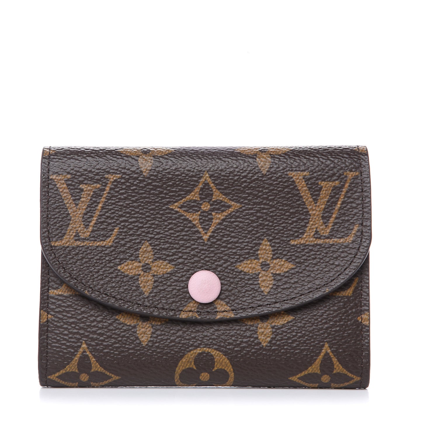 Monogram Rosalie Coin Purse Rose Ballerine