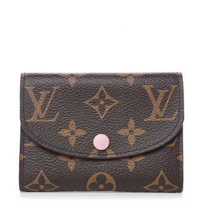 Louis Vuitton Monogram Rosalie Coin Purse Rose Ballerine 1 of 7