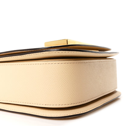 Delvaux Alpina Calfskin Lingot Crossbody Dune 8 of 9