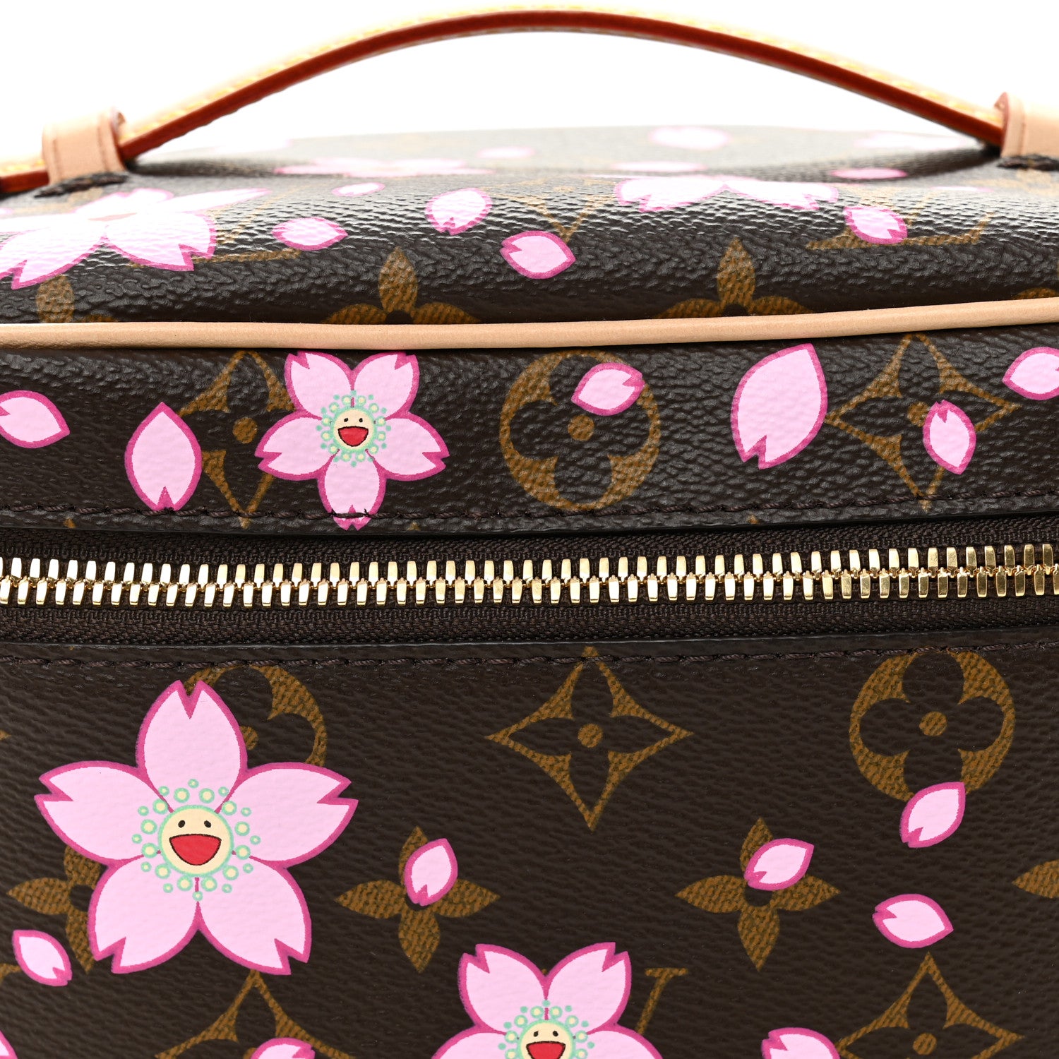 Louis Vuitton LV X TM Monogram Cherry Blossom Nice Mini Sakura Brown 6 of 8
