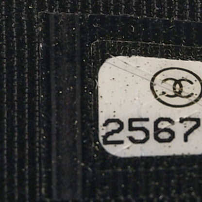 Chanel Caviar Quilted CC Zip Card Holder Black 7 of 9